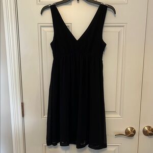 Elegant Black Sleeveless Dress